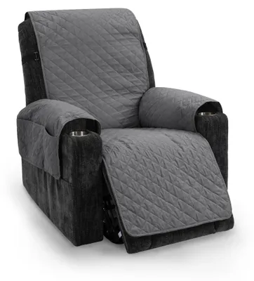 Immagine prodotto di Copertura impermeabile per poltrona reclinabile, antiscivolo (grigio)