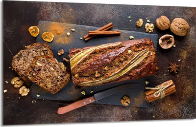 Produktbild von Glasschutzplatte für den Herd 80x52 Brot