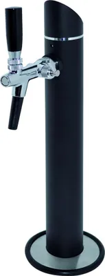 Obrázok produktu pre Vycapny stojan Black Tower, 1-riadkový, s ozdobnou prírubou