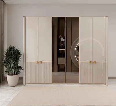 Produktbild von Funktionaler Kleiderschrank mit praktischen Spiegeltüren