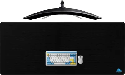 Produktbild von Gaming Mauspad 140x60 cm, schwarz, wasserdicht, rutschfest, für Büro
