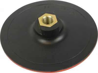 Produktbild von polieraufsatz 1717307 schwarz 125 mm
