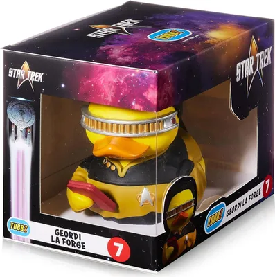 Image de Numskull Star Trek Tubbz PVC Figure Geordi La Forge Edition en boîte 10 cm
