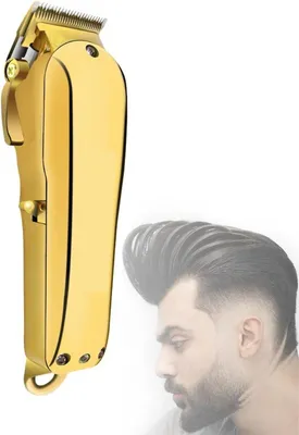 Obrázek produktu pro Holicí strojek Happyment Skull - zastřihovač vlasů - pánský zastřihovač vlasů - bezdrátový zastřihovač - zlatý