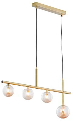 Immagine prodotto di Lampada a sospensione NEPTUN in ottone 4xG9x8W in metallo, dimensioni: 90x86x12 cm, IP20 Jupiter