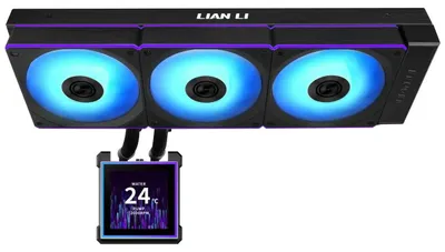 Imagen del producto de Lian Li HydroShift II LCD-S 360 CL, Kit de refrigeración líquida, 12 cm, 200 RPM, 2100 RPM,