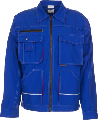 Produktbild von Planam Bundjacke Basalt Gr. 44 kornblau/rot
