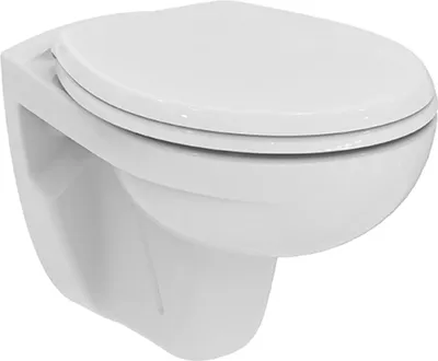 Produktbild von Ideal Standard Wand-T-WC-Kombipaket Eurovit, randlos,m.Softclosing,355x520x350mm,Weiß, 1 Stk.