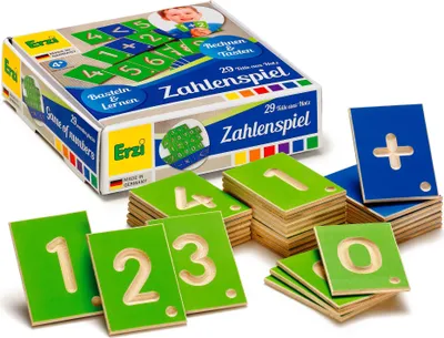 Image de Erzi Jeu éducatif de chiffres, 29 pièces