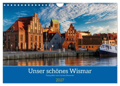 Produktbild von Unser schönes Wismar (Wandkalender 2027 DIN A4 quer), CALVENDO Monatskalender
