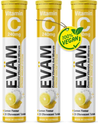 Produktbild von Vitamin C Hochdosiert Brausetabletten 3