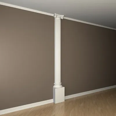 Produktbild von PROFHOME 115100 Halbsäulen Ring Säule Zierelement dekoratives Element