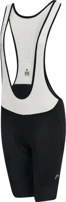 Produktbild von newline Womens Core Bike Panel Bib Shorts - black/white, Größe:S