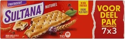 Zdjęcie produktu dla Sultana Fruitbiscuit – Naturalne 7x3 opakowanie