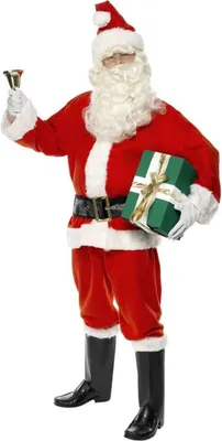 Produktbild von Weihnachtsmann-Kostüm Deluxe für Herren XL