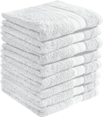 Produktbild von REDBEST Duschtuch Chicago" 8er-Pack weiß 70x140 cm"