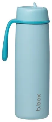Productafbeelding van B.Box thermosfles met rietje, 690 ml, kleur: Lagune
