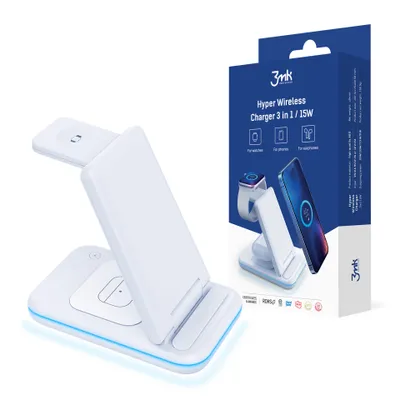 Produktbild von Příslušenství - 3Mk Hyper bezdrátová nabíječka 3W1 15W