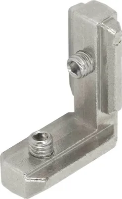 Produktbild von 10x Innenverbinder Nut 8 Außenwinkel Innenwinkel 90° mit Madenschrauben