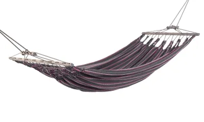 Obrázek produktu pro Houpací síť Chico s dvojitou tyčí odolná proti povětrnostním vlivům Grey Pink Hammock