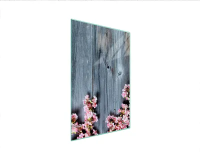 Image de Planche à découper en verre 35x52 bois