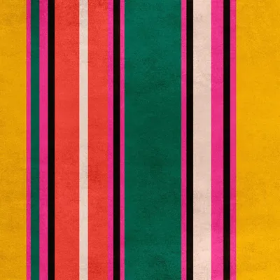 Produktbild von Royal Samt Stoff Polyester Zum Nähen - Motiv Bunte Streifen 2