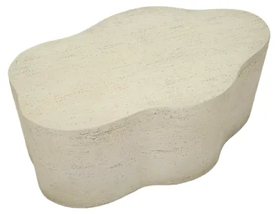 Produktbild von Sefrou - Couchtisch, 62x48x100h cm, Cremeweiß