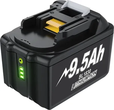 Obrázek produktu pro Kompatibilní s Makita BL1830/BL1860/BL1890, náhradní akumulátor 18V Li-Ion, 9500 mAh, fialová barva