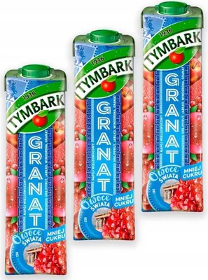 Image de Tymbark Owoce Świata Boisson Grenade Multifruit 1 L X 3 Pièces