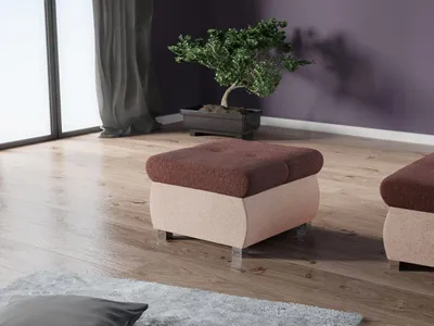 Obrázok produktu pre Taburet ABEL 1 - hnedý