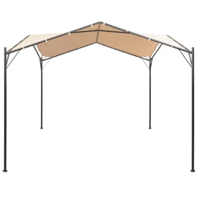Immagine prodotto di Gazebo Padiglione Tenda Tettoia 3x3 m Acciaio Beige