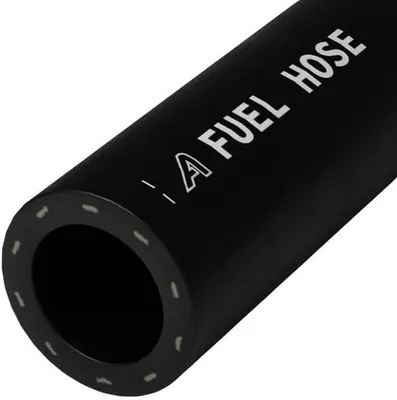 Imagen del producto de Manguera de goma, 8 mm de diámetro interior, 3 metros de longitud, resistente a combustibles y aceites, para vehículos
