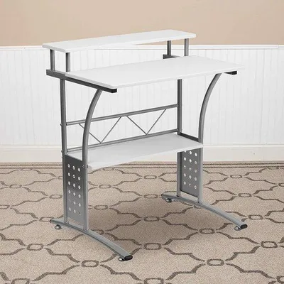 Productafbeelding van Famanu laptoptafel met metalen frame - zwart