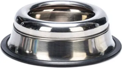Produktbild von Karlie Inox - Hundenapf - Mit Gummirand - Edelstahl - Silber - 710 ml - Durchm. 15-21 cm