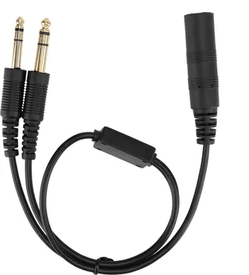 Image de Adaptateur de casque,Adaptateur de casque d'aviation,Adaptateur de casque d'aviation universel,Adaptateur de casque d'hélicoptère,Adaptateur de casque d'aviation universel pour hélicoptère