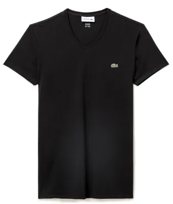 Produktbild von Lacoste Herren T-Shirt TH5077 V-Ausschnitt 100% Baumwolle / XL