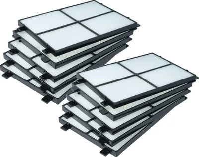 Produktbild von vhbw 10x Luftfilter ISO Coarse 45% Ersatz für Zehnder 990320575, 990320573 für Lüfter, Ventilator, Lüftungsgerät (Grobstaubfilter)
