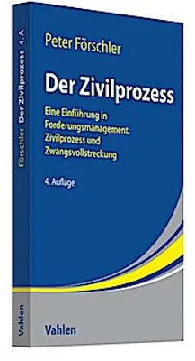 Produktbild von Der Zivilprozess
