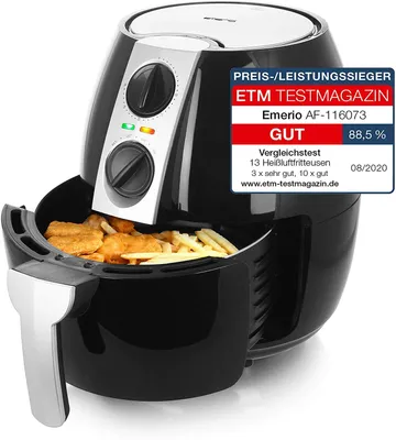Produktbild von Emerio Smart Fryer AF-116073 - Heißluft-Fritteuse