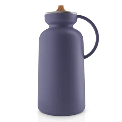 Immagine prodotto di Eva Solo Silhouette Isolierkanne, Kaffekanne, Teekanne, Isokanne, Kanne, Violet Blue, 1 L, 502874