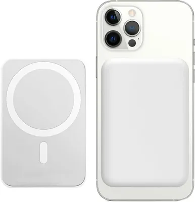 Produktbild von Magnetische Powerbank, 5000mAh Kabellose Powerbank, Schnellladung, für iPhone 17/16/15/14/13/12/Plus/Pro/Max