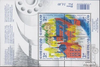 Produktbild von Briefmarken Finnland 2001 Mi Block26 (kompl.Ausg.) postfrisch UNESCO Welterbe