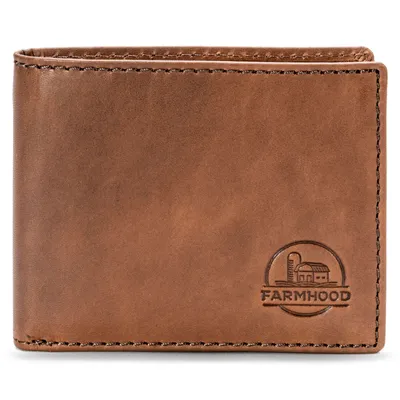 Produktbild von Farmhood Leder Geldbörse Nashville Wallet Brown 2 braun