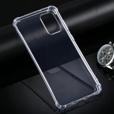 Produktbild von Mobigear Cushion Durchsichtig  Samsung Galaxy S20 Plus Hülle Flexibles TPU Backcover Stoßfest - Transparent