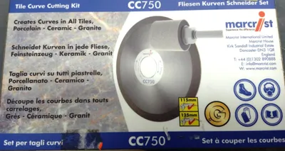 Produktbild von Marcrist Kurvenschnitt-Scheibe CC750 115 mm