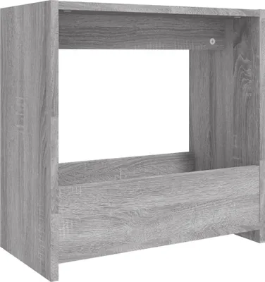 Obrázok produktu pre vidaXL Bočný stolík Grey Sonoma 50x26x50 cm Drevo Materiál