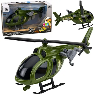 Productafbeelding van Militaire helikopter met haaklichten klinkt groen