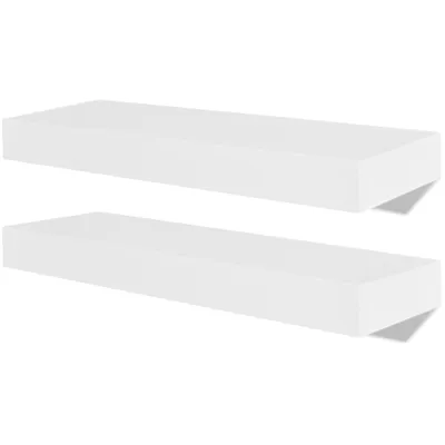 Produktbild von vidaXL Wandregale 2 Stk. MDF Weiß