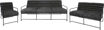 Produktbild von home24 Polstergarnitur (3-2-1) - Antiklederlook