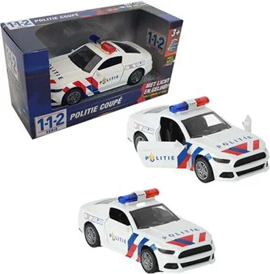 Image de 112 Police Car Sports Car 1:36 With Light+Sound